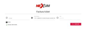 factura tu ticket de nexum