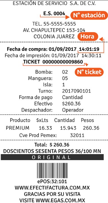 Ticket de compra nexum