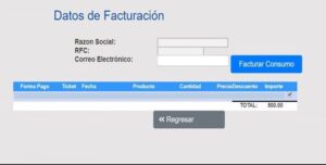 datos de facturacion en Chevron
