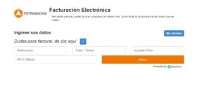 ingrese tus datos de Petromayab