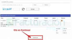 verifica tu informacion de consumo